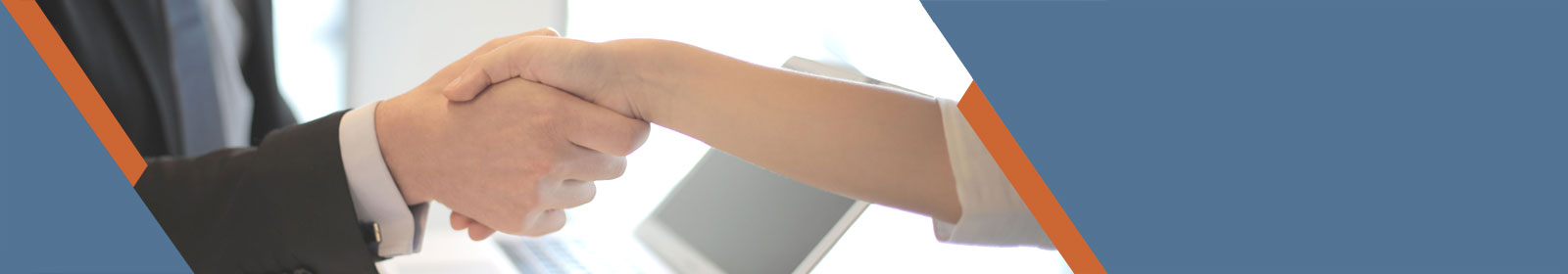 close up of shaking hands