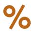 Percentage Sign Icon